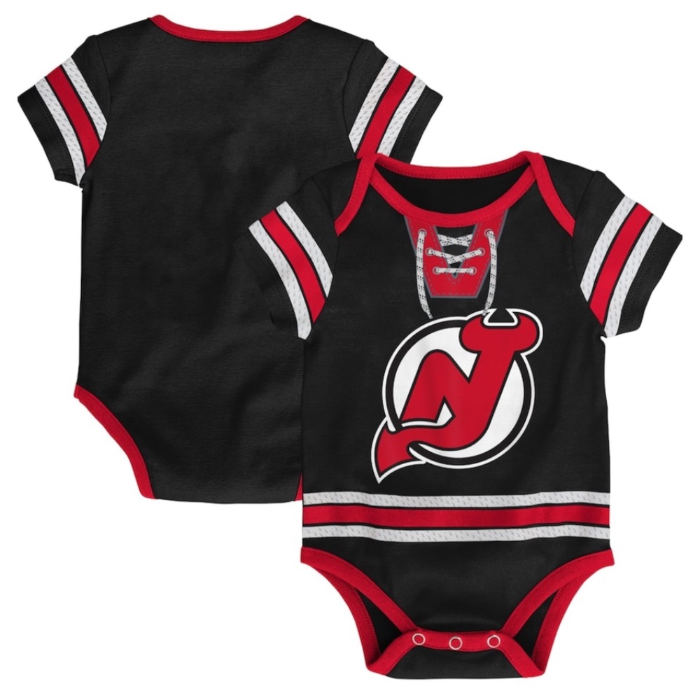 New Jersey Devils NHL Onesie 12M